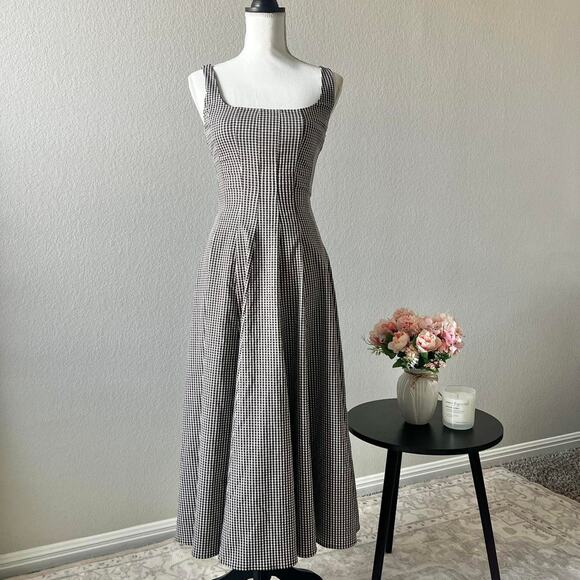 Staud gingham dress a timeless - Picture 1 of 3